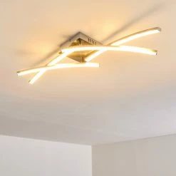 Hofstein Tusula Deckenleuchte LED Nickel-Matt, 4-flammig 34 Hofstein Tusula Deckenleuchte LED Nickel-Matt, 4-flammig -LED Leuchten Verkäufe tusula deckenleuchte h3274385 12