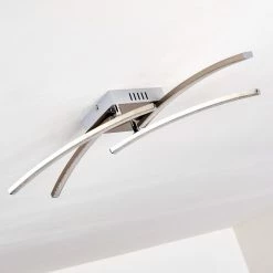 Hofstein Tusula Deckenleuchte LED Nickel-Matt, 4-flammig 37 Hofstein Tusula Deckenleuchte LED Nickel-Matt, 4-flammig -LED Leuchten Verkäufe tusula deckenleuchte h3274385 15