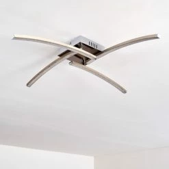 Hofstein Tusula Deckenleuchte LED Nickel-Matt, 4-flammig 43 Hofstein Tusula Deckenleuchte LED Nickel-Matt, 4-flammig -LED Leuchten Verkäufe tusula deckenleuchte h3274385 21