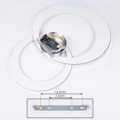 Hofstein Tuzik Deckenleuchte LED Chrom, 1-flammig 16 Hofstein Tuzik Deckenleuchte LED Chrom, 1-flammig -LED Leuchten Verkäufe tuzik deckenleuchte h3416686 4