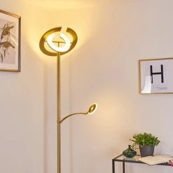 Hofstein Umag Deckenfluter LED Messing, 2-flammig -LED Leuchten Verkäufe umag deckenfluter h3335307 7