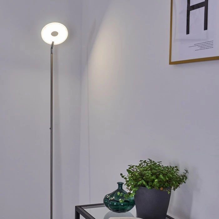 Hofstein Umag Stehleuchte LED Edelstahl, 1-flammig 13 Hofstein Umag Stehleuchte LED Edelstahl, 1-flammig – Bild 13