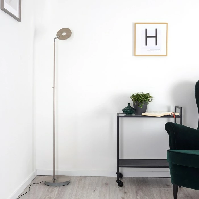 Hofstein Umag Stehleuchte LED Edelstahl, 1-flammig 18 Hofstein Umag Stehleuchte LED Edelstahl, 1-flammig – Bild 18