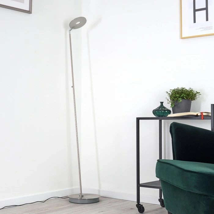 Hofstein Umag Stehleuchte LED Edelstahl, 1-flammig 5 Hofstein Umag Stehleuchte LED Edelstahl, 1-flammig – Bild 5