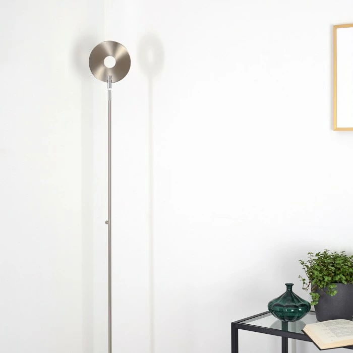 Hofstein Umag Stehleuchte LED Edelstahl, 1-flammig 9 Hofstein Umag Stehleuchte LED Edelstahl, 1-flammig – Bild 9