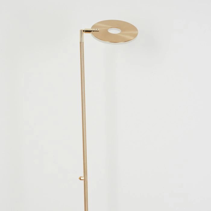 Hofstein Umag Stehleuchte LED Messing, 1-flammig 8 Hofstein Umag Stehleuchte LED Messing, 1-flammig – Bild 8