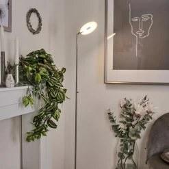 Hofstein Umag Stehleuchte LED Nickel-Matt, Chrom, 1-flammig 18 Hofstein Umag Stehleuchte LED Nickel-Matt, Chrom, 1-flammig -LED Leuchten Verkäufe umag stehleuchte h3551721 8