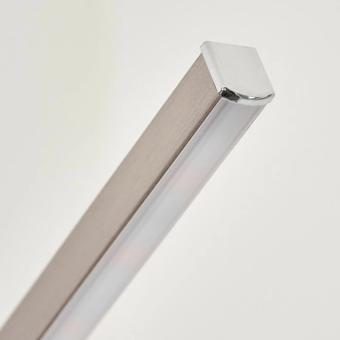 Hofstein Uttorp Stehleuchte LED Nickel-Matt, 3-flammig 3 Hofstein Uttorp Stehleuchte LED Nickel-Matt, 3-flammig – Bild 3