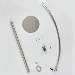 Hofstein Uttorp Stehleuchte LED Nickel-Matt, 3-flammig 14 Hofstein Uttorp Stehleuchte LED Nickel-Matt, 3-flammig -LED Leuchten Verkäufe uttorp stehleuchte h3552407 4