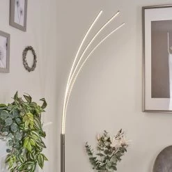Hofstein Uttorp Stehleuchte LED Nickel-Matt, 3-flammig 16 Hofstein Uttorp Stehleuchte LED Nickel-Matt, 3-flammig -LED Leuchten Verkäufe uttorp stehleuchte h3552407 6