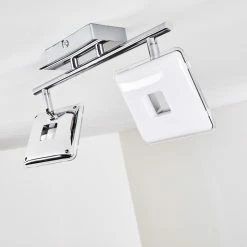 Hofstein Vallorbe Deckenleuchte LED Chrom, 2-flammig -LED Leuchten Verkäufe vallorbe deckenleuchte h3270059 do1 18