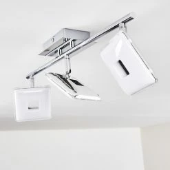 Hofstein Vallorbe Deckenleuchte LED Chrom, 3-flammig 27 Hofstein Vallorbe Deckenleuchte LED Chrom, 3-flammig -LED Leuchten Verkäufe vallorbe deckenleuchte h3270080 do1 8