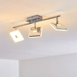 Hofstein Vallorbe Deckenleuchte LED Chrom, 3-flammig 28 Hofstein Vallorbe Deckenleuchte LED Chrom, 3-flammig -LED Leuchten Verkäufe vallorbe deckenleuchte h3270080 do1 9