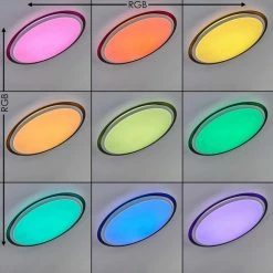 Hofstein Vejle Deckenpanel LED Weiß, 2-flammig, Farbwechsler -LED Leuchten Verkäufe vejle deckenpanel h3372005 3
