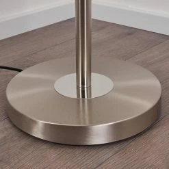 Hofstein Veteli Deckenfluter LED Nickel-Matt, Chrom, 2-flammig -LED Leuchten Verkäufe veteli deckenfluter h3080856 14