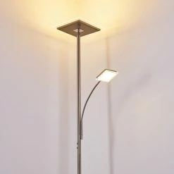 Hofstein Veteli Deckenfluter LED Edelstahl, 2-flammig -LED Leuchten Verkäufe veteli deckenfluter h3274576 24