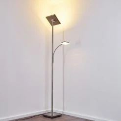 Hofstein Veteli Deckenfluter LED Edelstahl, 2-flammig -LED Leuchten Verkäufe veteli deckenfluter h3274576 8