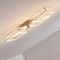 Hofstein Veyrier Deckenleuchte LED Stahl gebürstet, 4-flammig 25 Hofstein Veyrier Deckenleuchte LED Stahl gebürstet, 4-flammig -LED Leuchten Verkäufe veyrier deckenleuchte h3269305 do1 5