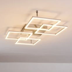 Hofstein Veyrier Deckenleuchte LED Stahl gebürstet, 4-flammig 27 Hofstein Veyrier Deckenleuchte LED Stahl gebürstet, 4-flammig -LED Leuchten Verkäufe veyrier deckenleuchte h3269305 do1 7