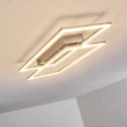 Hofstein Veyrier Deckenleuchte LED Stahl gebürstet, 2-flammig -LED Leuchten Verkäufe veyrier deckenleuchte h3269312 do1 13