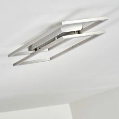 Hofstein Veyrier Deckenleuchte LED Stahl gebürstet, 2-flammig -LED Leuchten Verkäufe veyrier deckenleuchte h3269312 do1 3