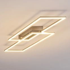 Hofstein Veyrier Deckenleuchte LED Stahl gebürstet, 2-flammig 20 Hofstein Veyrier Deckenleuchte LED Stahl gebürstet, 2-flammig -LED Leuchten Verkäufe veyrier deckenleuchte h3269329 do1 3