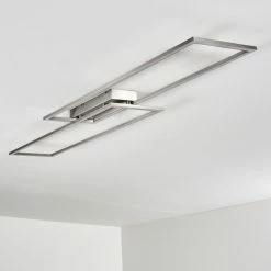 Hofstein Veyrier Deckenleuchte LED Stahl gebürstet, 2-flammig -LED Leuchten Verkäufe veyrier deckenleuchte h3269336 do1 12