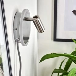 Hofstein Viata Wandleuchte LED Nickel-Matt, Grau, 2-flammig 23 Hofstein Viata Wandleuchte LED Nickel-Matt, Grau, 2-flammig -LED Leuchten Verkäufe viata wandleuchte h3456736 11