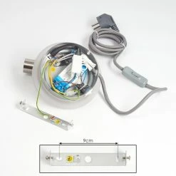 Hofstein Viata Wandleuchte LED Nickel-Matt, Grau, 2-flammig 16 Hofstein Viata Wandleuchte LED Nickel-Matt, Grau, 2-flammig -LED Leuchten Verkäufe viata wandleuchte h3456736 4