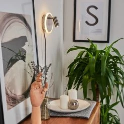 Hofstein Viata Wandleuchte LED Nickel-Matt, Grau, 2-flammig 18 Hofstein Viata Wandleuchte LED Nickel-Matt, Grau, 2-flammig -LED Leuchten Verkäufe viata wandleuchte h3456736 6