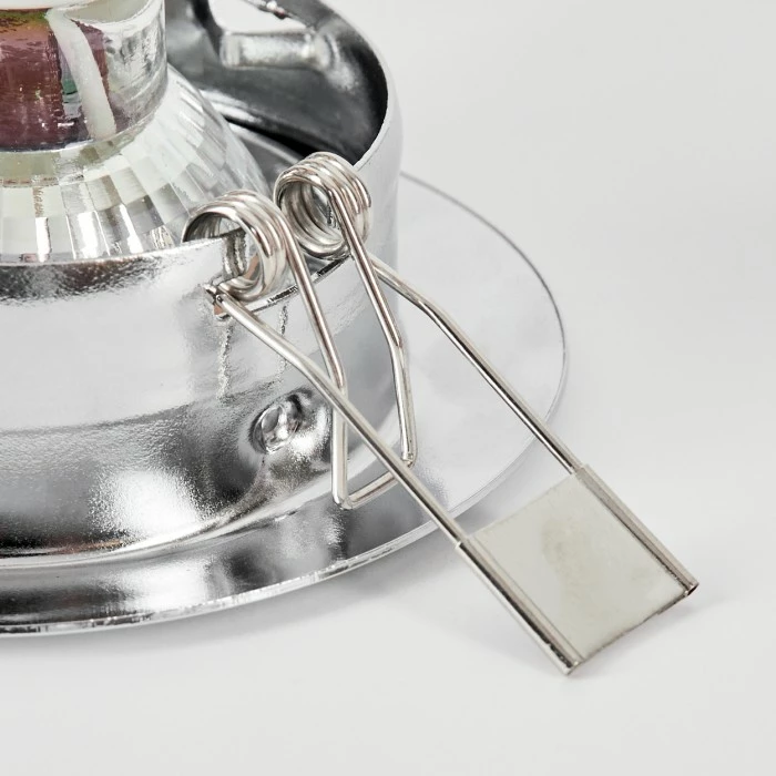 Hofstein Vibersviller Einbauleuchte LED Chrom, 1-flammig 3 Hofstein Vibersviller Einbauleuchte LED Chrom, 1-flammig – Bild 3