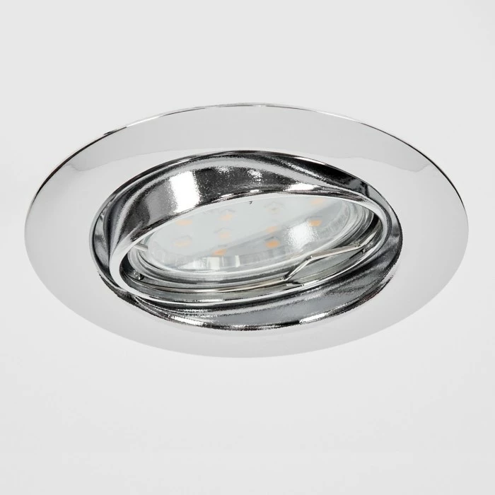 Hofstein Vibersviller Einbauleuchte LED Chrom, 1-flammig 7 Hofstein Vibersviller Einbauleuchte LED Chrom, 1-flammig – Bild 7