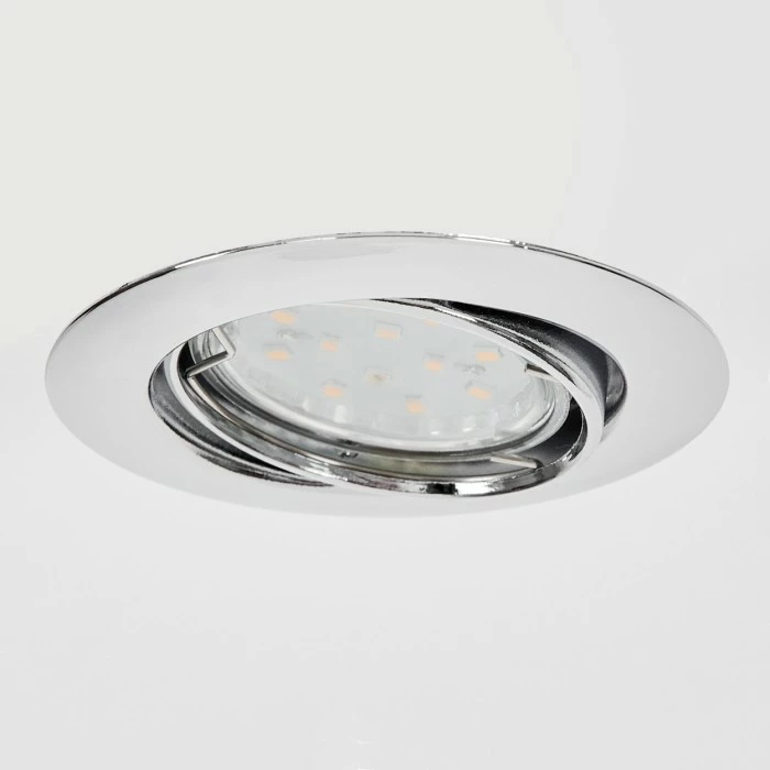 Hofstein Vibersviller Einbauleuchte LED Chrom, 1-flammig 8 Hofstein Vibersviller Einbauleuchte LED Chrom, 1-flammig – Bild 8