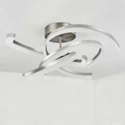 Hofstein Vignats Deckenleuchte LED Nickel-Matt, 4-flammig, Fernbedienung 18 Hofstein Vignats Deckenleuchte LED Nickel-Matt, 4-flammig, Fernbedienung -LED Leuchten Verkäufe vignats deckenleuchte h3650875 7