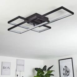 Hofstein Vilellot Deckenleuchte LED Schwarz, 1-flammig, Farbwechsler 26 Hofstein Vilellot Deckenleuchte LED Schwarz, 1-flammig, Farbwechsler -LED Leuchten Verkäufe vilellot deckenleuchte h3457214 11