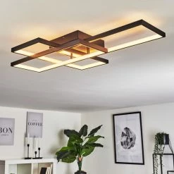 Hofstein Vilellot Deckenleuchte LED Schwarz, 1-flammig, Farbwechsler 29 Hofstein Vilellot Deckenleuchte LED Schwarz, 1-flammig, Farbwechsler -LED Leuchten Verkäufe vilellot deckenleuchte h3457214 14