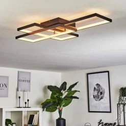 Hofstein Vilellot Deckenleuchte LED Schwarz, 1-flammig, Farbwechsler 21 Hofstein Vilellot Deckenleuchte LED Schwarz, 1-flammig, Farbwechsler -LED Leuchten Verkäufe vilellot deckenleuchte h3457214 6