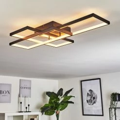 Hofstein Vilellot Deckenleuchte LED Schwarz, 1-flammig, Farbwechsler 23 Hofstein Vilellot Deckenleuchte LED Schwarz, 1-flammig, Farbwechsler -LED Leuchten Verkäufe vilellot deckenleuchte h3457214 8