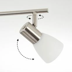 Hofstein Villaseca Deckenleuchte LED Nickel-Matt, 6-flammig -LED Leuchten Verkäufe villaseca deckenleuchte h3611470 5