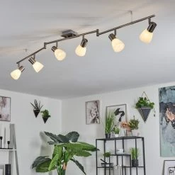 Hofstein Villaseca Deckenleuchte LED Nickel-Matt, 6-flammig -LED Leuchten Verkäufe villaseca deckenleuchte h3611470 8