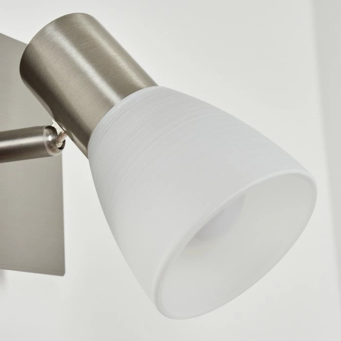 Hofstein Villaseca Wandleuchte LED Nickel-Matt, 1-flammig 3 Hofstein Villaseca Wandleuchte LED Nickel-Matt, 1-flammig – Bild 3