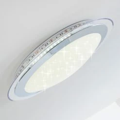 Hofstein Vittangi Deckenleuchte LED Chrom, 1-flammig, Fernbedienung, Farbwechsler 35 Hofstein Vittangi Deckenleuchte LED Chrom, 1-flammig, Fernbedienung, Farbwechsler -LED Leuchten Verkäufe vittangi deckenleuchte h3007181 11