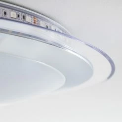 Hofstein Vittangi Deckenleuchte LED Chrom, 1-flammig, Fernbedienung, Farbwechsler 45 Hofstein Vittangi Deckenleuchte LED Chrom, 1-flammig, Fernbedienung, Farbwechsler -LED Leuchten Verkäufe vittangi deckenleuchte h3007181 21