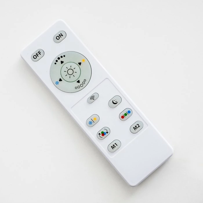 Hofstein Vittangi Deckenleuchte LED Chrom, 1-flammig, Fernbedienung, Farbwechsler 24 Hofstein Vittangi Deckenleuchte LED Chrom, 1-flammig, Fernbedienung, Farbwechsler – Bild 24