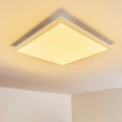 Hofstein Voisines Deckenpanel LED Weiß, 1-flammig, Fernbedienung, Farbwechsler 41 Hofstein Voisines Deckenpanel LED Weiß, 1-flammig, Fernbedienung, Farbwechsler -LED Leuchten Verkäufe voisines deckenpanel h3267738 do1 12