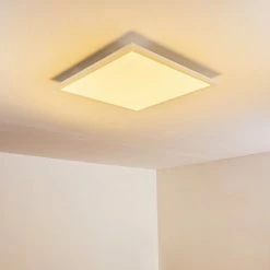 Hofstein Voisines Deckenpanel LED Weiß, 1-flammig, Fernbedienung, Farbwechsler 44 Hofstein Voisines Deckenpanel LED Weiß, 1-flammig, Fernbedienung, Farbwechsler -LED Leuchten Verkäufe voisines deckenpanel h3267738 do1 15