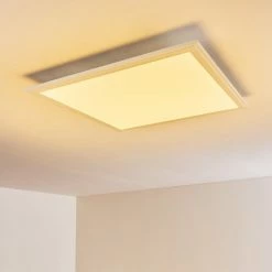 Hofstein Voisines Deckenpanel LED Weiß, 1-flammig, Fernbedienung, Farbwechsler 31 Hofstein Voisines Deckenpanel LED Weiß, 1-flammig, Fernbedienung, Farbwechsler -LED Leuchten Verkäufe voisines deckenpanel h3267738 do1 2