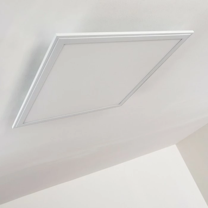 Hofstein Voisines Deckenpanel LED Weiß, 1-flammig, Fernbedienung, Farbwechsler 23 Hofstein Voisines Deckenpanel LED Weiß, 1-flammig, Fernbedienung, Farbwechsler – Bild 23