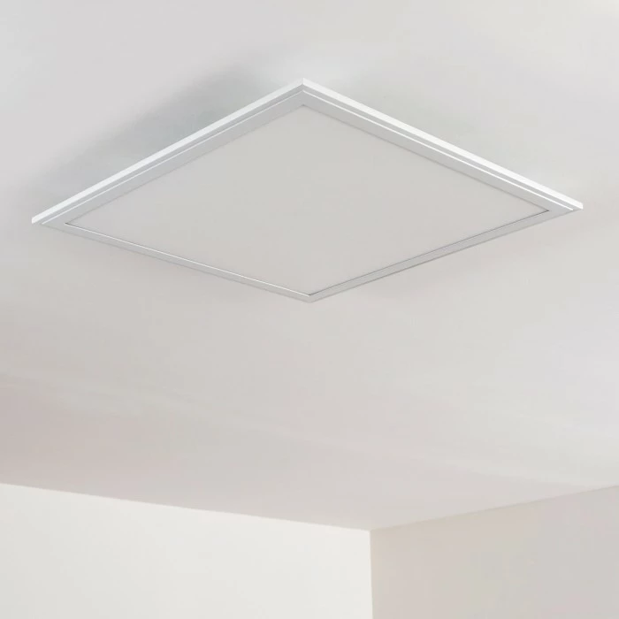 Hofstein Voisines Deckenpanel LED Weiß, 1-flammig, Fernbedienung, Farbwechsler 28 Hofstein Voisines Deckenpanel LED Weiß, 1-flammig, Fernbedienung, Farbwechsler – Bild 28