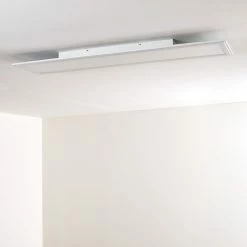 Hofstein Voisines Deckenpanel LED Weiß, 1-flammig, Fernbedienung, Farbwechsler -LED Leuchten Verkäufe voisines deckenpanel h3267776 do1 25